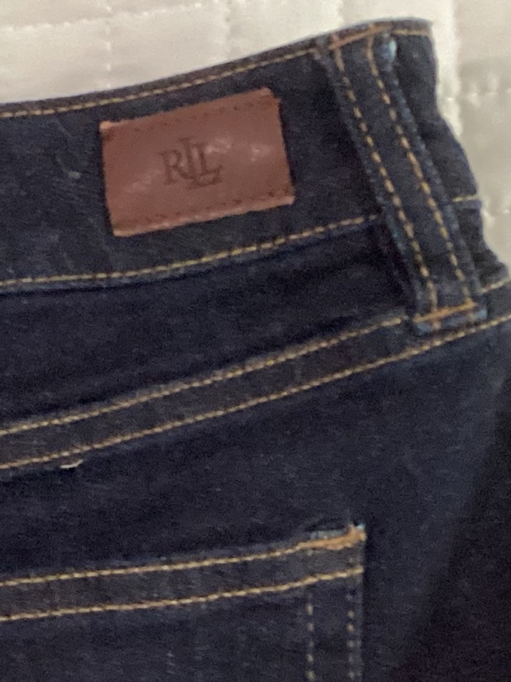 Lauren / Ralph Lauren Jeans. Dark Rinse. SIze 10